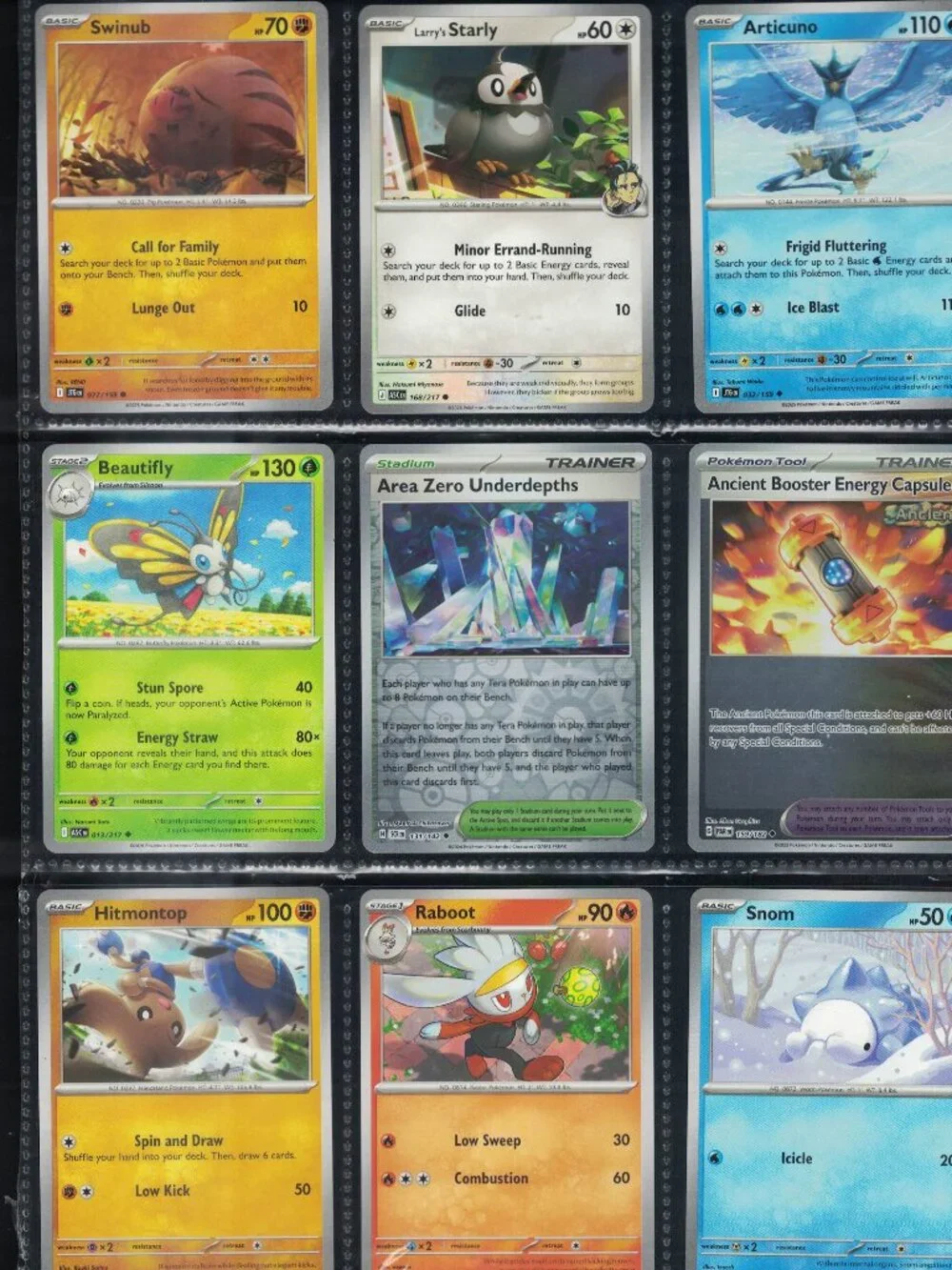 POKEMON 2026 MIX LOT OF 9 AUTHENTIC CARDS
